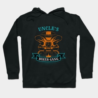 Uncle's Biker Gang Father's Day Hoodie